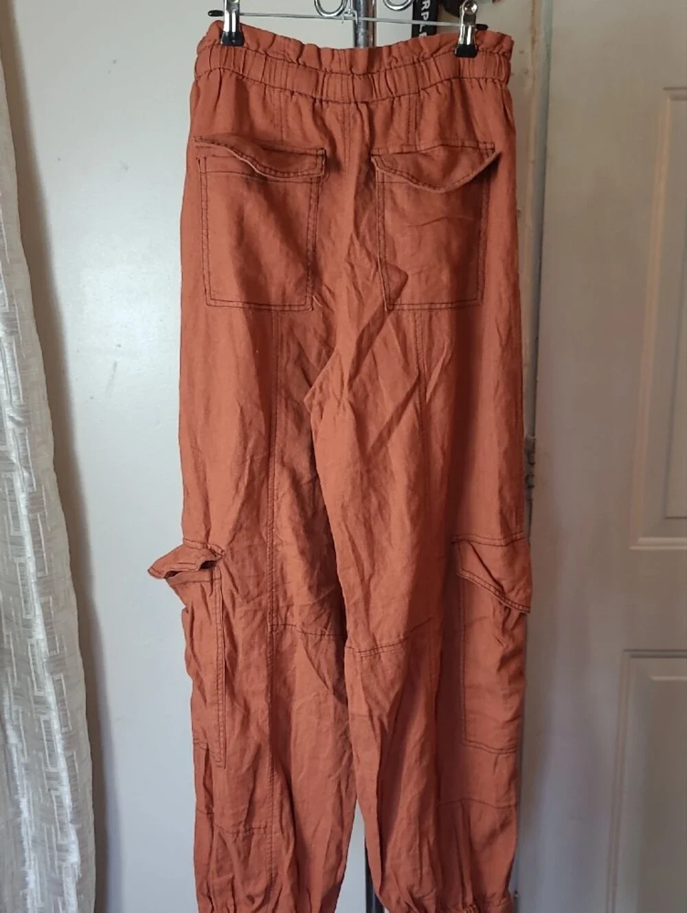 Forever 21 Rust Cargo Joggers